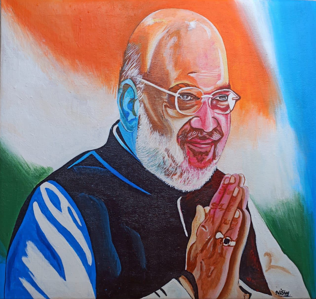Commissioned Work 42 — Devotional & Commissions by Nisha Arts, Private commission, 2025