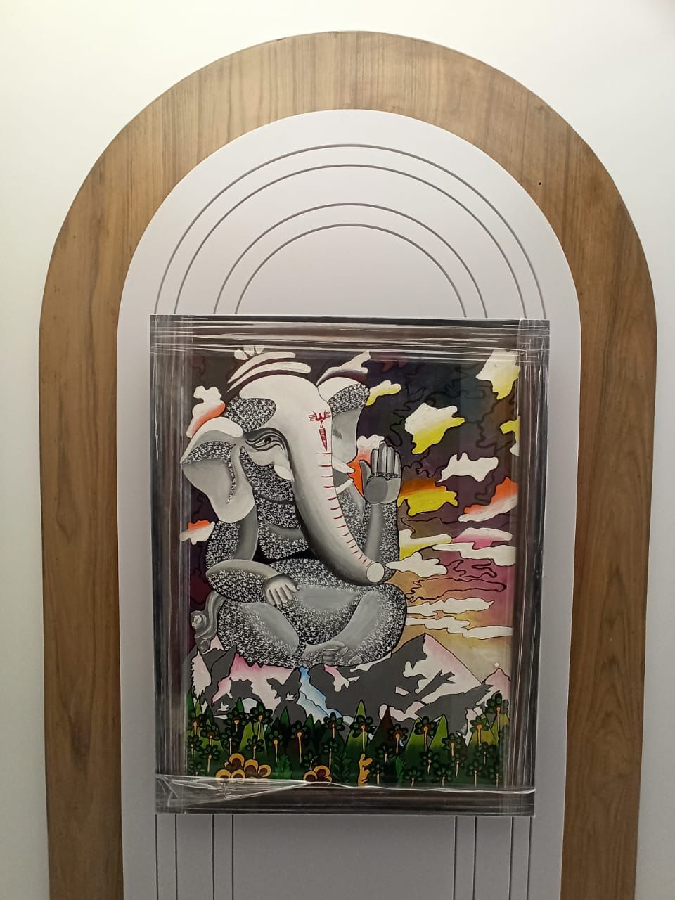 Commissioned Work 50 — Devotional & Commissions by Nisha Arts, Private commission, 2025