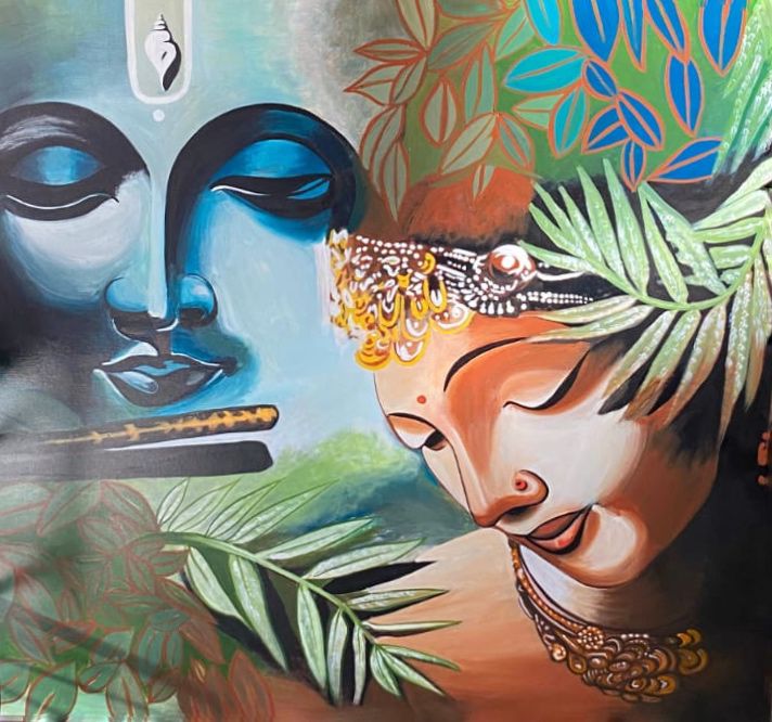Commissioned Work 57 — Devotional & Commissions by Nisha Arts, Private commission, 2025