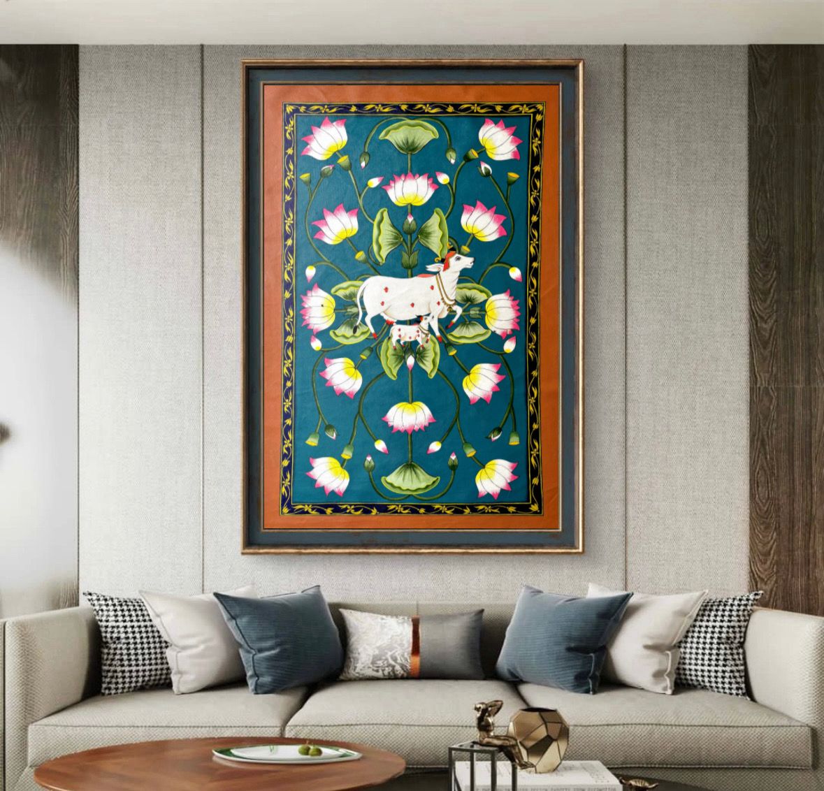 Wall Mural 97 — Wall Murals by Nisha Arts, Wall mural, hand-painted, 2025