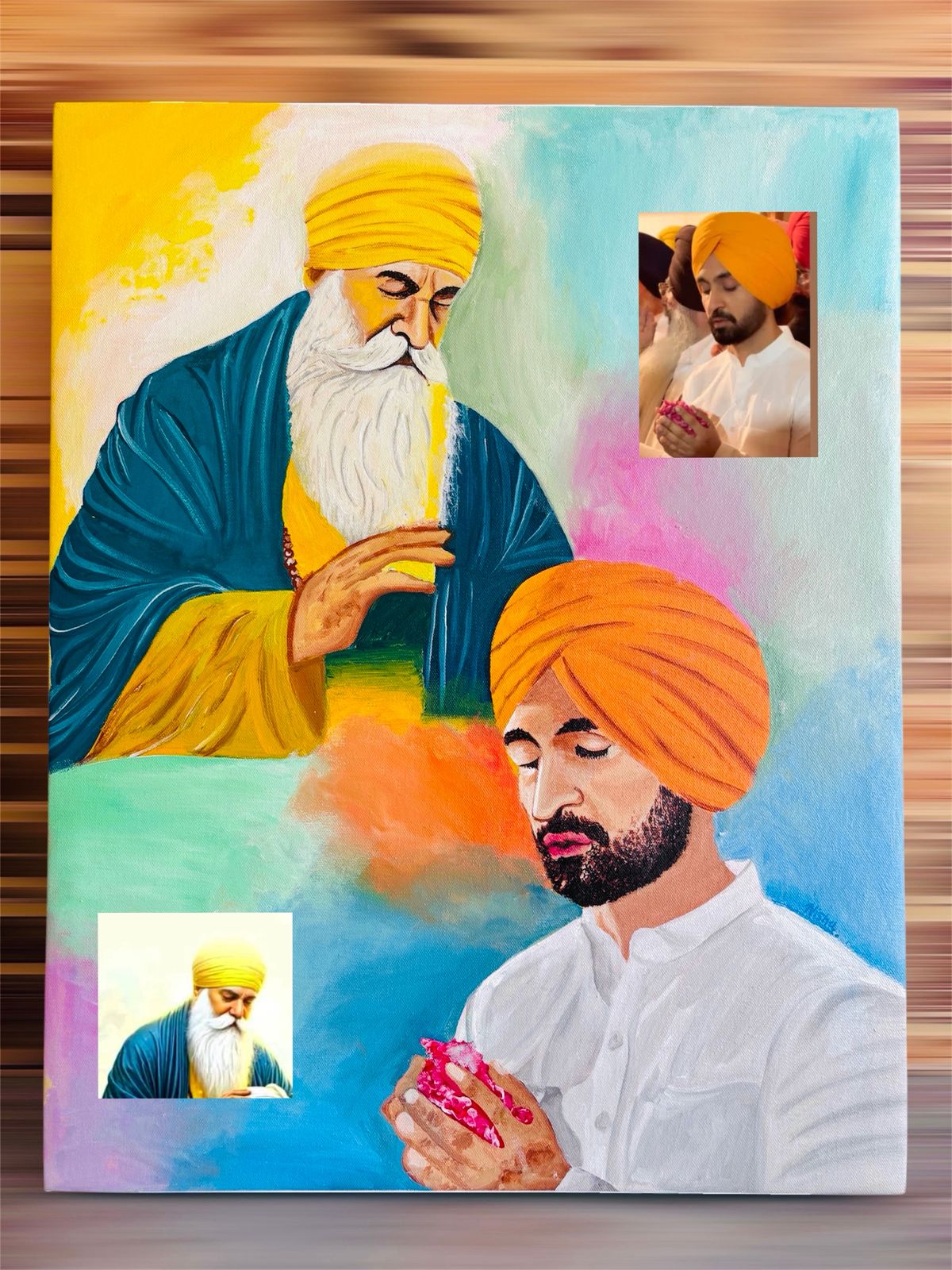Relief Sculpture 106 — 3D Relief Sculptures by Nisha Arts, 3D relief, hand-sculpted, 2025