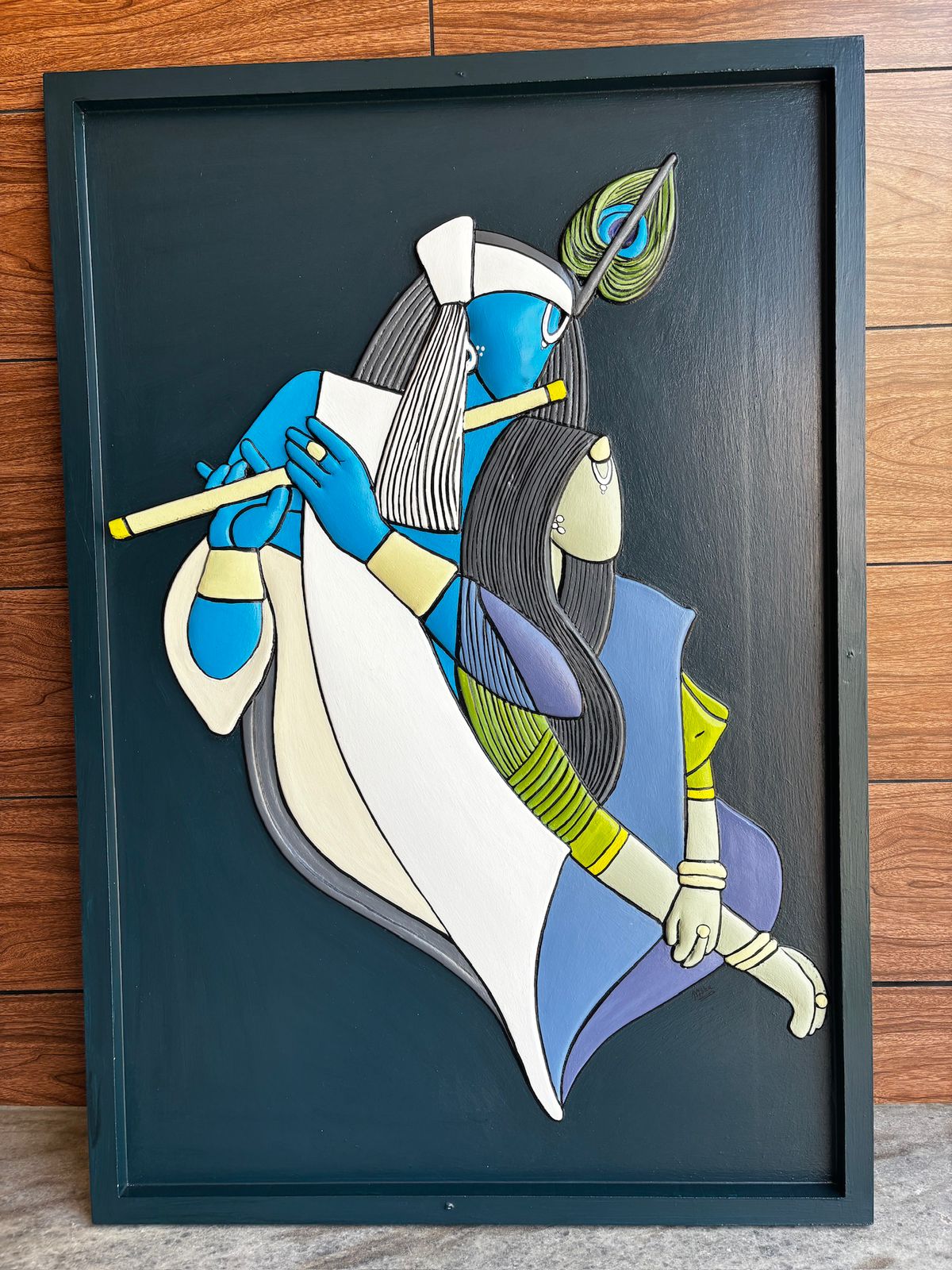 Relief Sculpture 115 — 3D Relief Sculptures by Nisha Arts, 3D relief, hand-sculpted, 2025